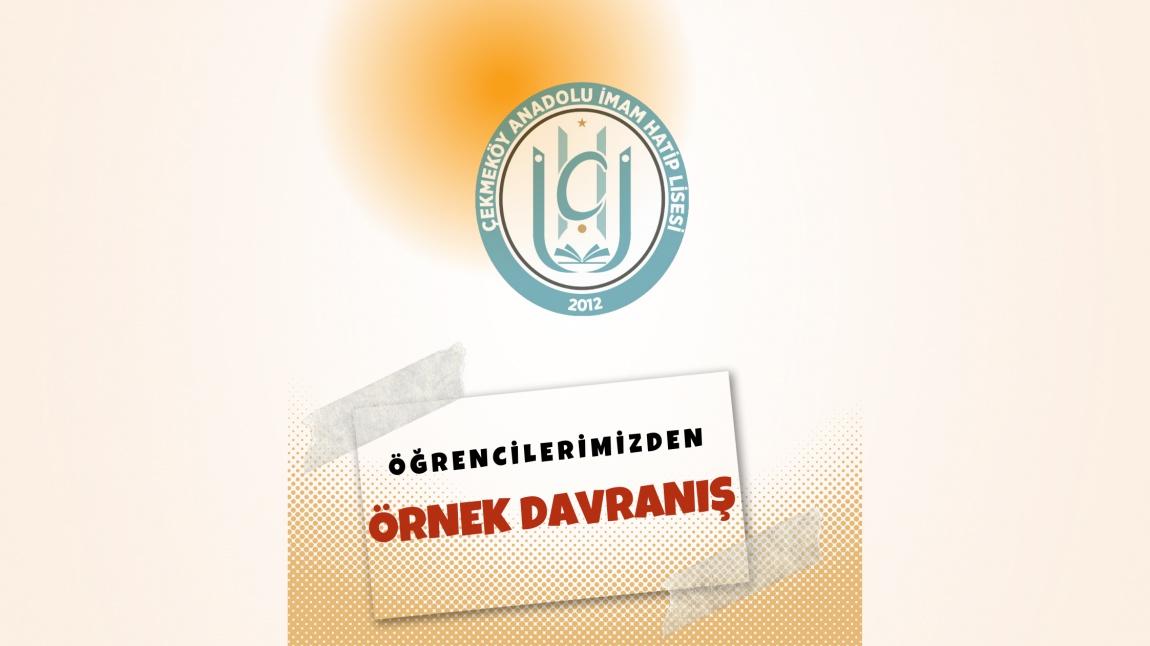 Öğrencilerimizden Örnek Bir Davranış